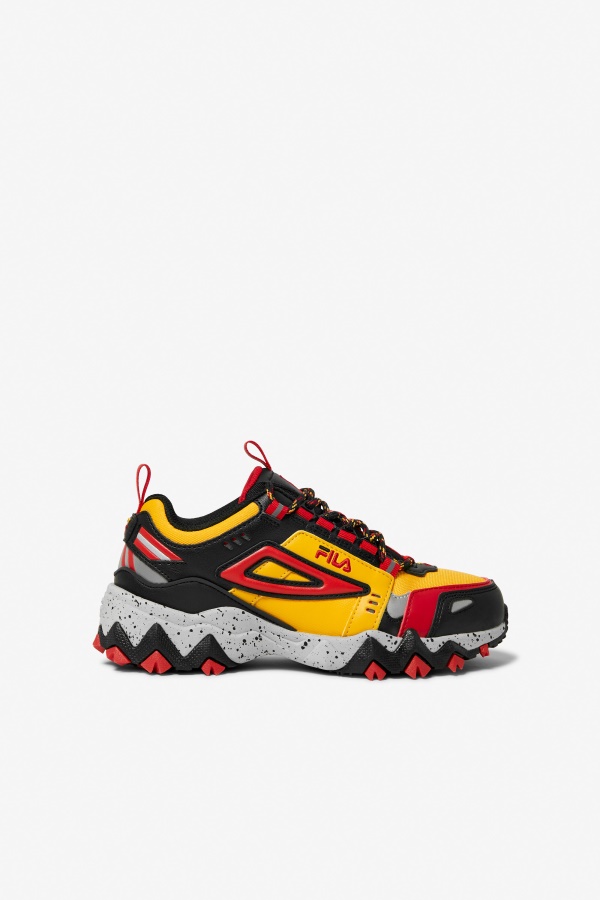Fila Big Kids Oakmont Tr זהב/שחור/אדום