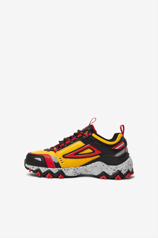 Fila Big Kids Oakmont Tr זהב/שחור/אדום