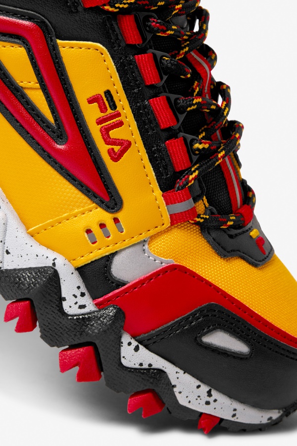 Fila Big Kids Oakmont Tr זהב/שחור/אדום