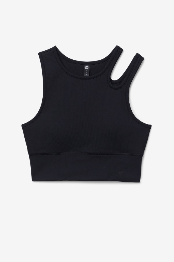 טופ חזיית חזיית ה-fila Black Uplift Slice Crop
