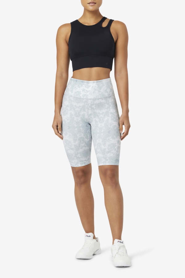 טופ חזיית חזיית ה-fila Black Uplift Slice Crop