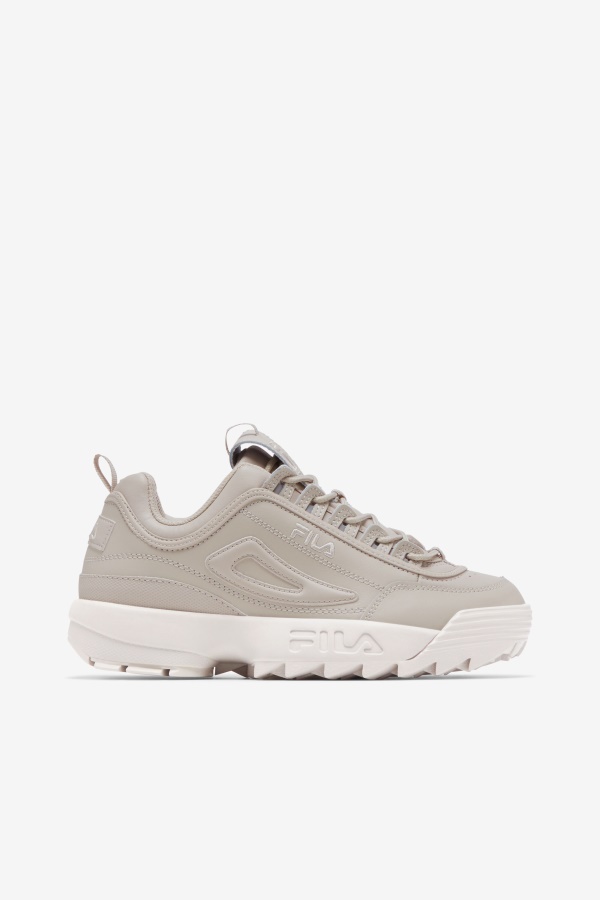 כסף אפור/לבן Fila Disruptor Women's 2 Premium