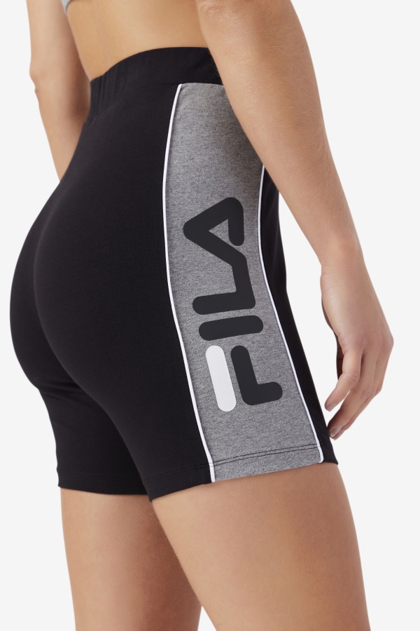 Davina Bike Short Fila שחור/חום/לבן