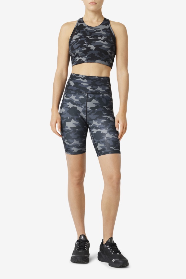 Forza 8\" Bike Short Fila Dark Camo/Black