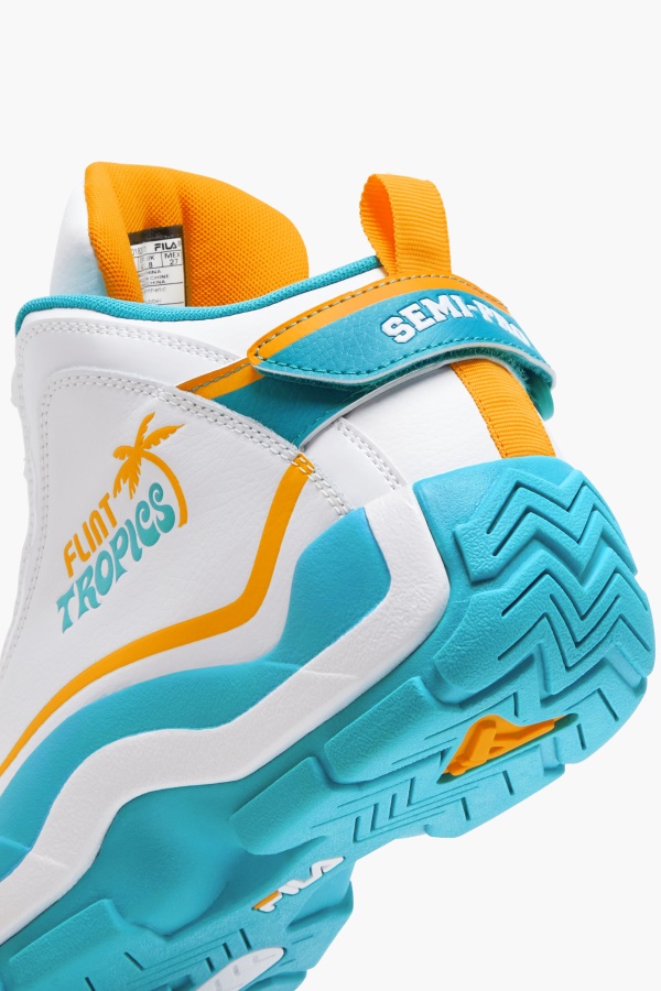 לבן/צהבהב/זיניה פילה מותג Grant Hill לגברים 2 X Semi-pro
