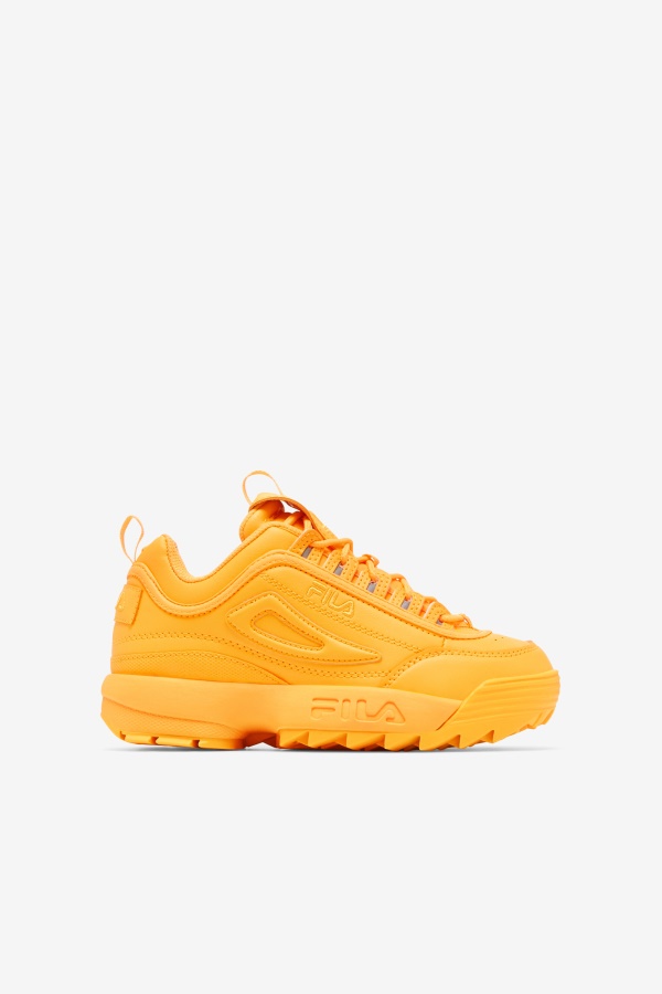 Fila Orange Big Kids\' Disruptor 2 פרימיום