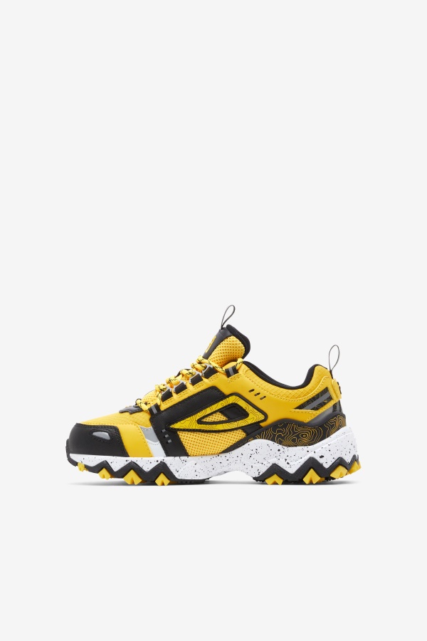 Oakmont Tr Fila לימון לילדים קטן/שחור/לבן