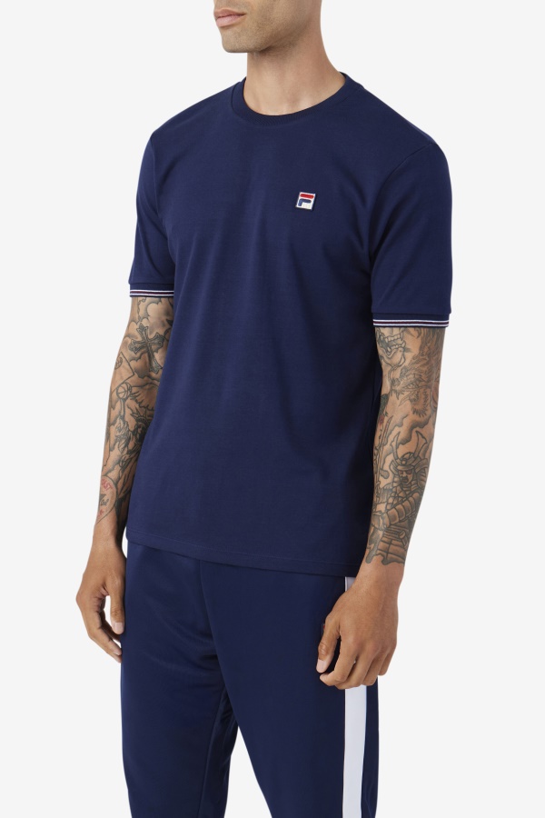 Caleb Crew Fila Navy