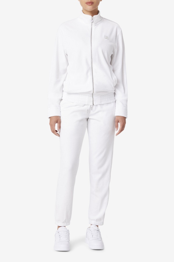 מכנס קטיפה Deverall Fila White