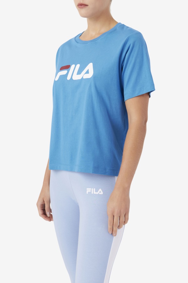 Fila Thea טי Vallarta כחול/לבן/צלעות