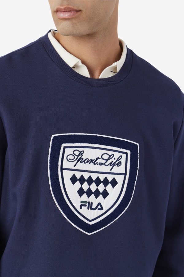Fila Kush Crew Navy/gardenia/june Bug