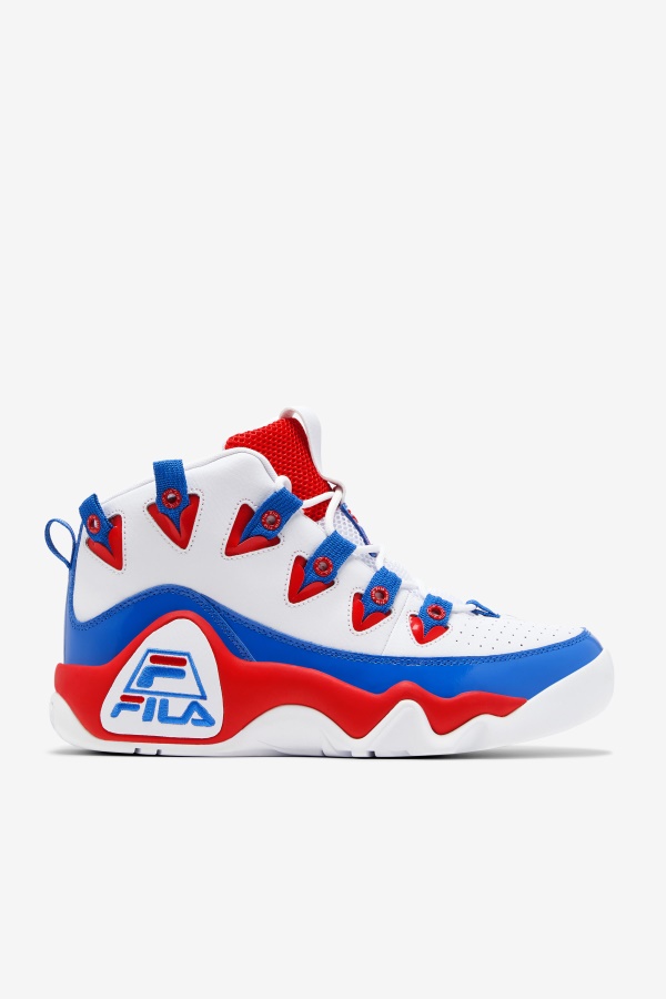 Fila Men's Grant Hill 1 לבן/אדום/כחול