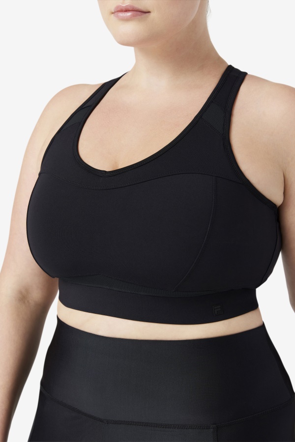 חזיית ספורט Fila Uplift Racerback שחורה