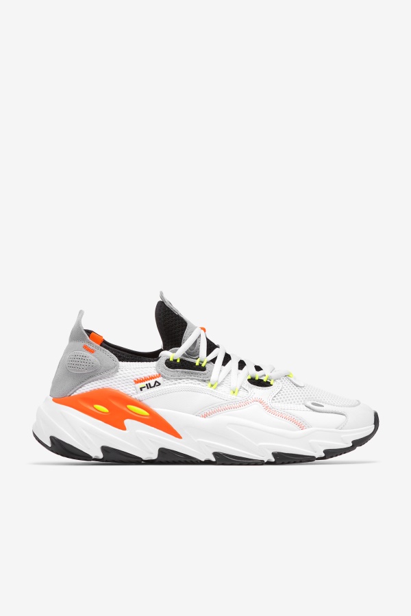 Ray Tacer Evo 2 Fila לגברים לבן/שחור/כתום
