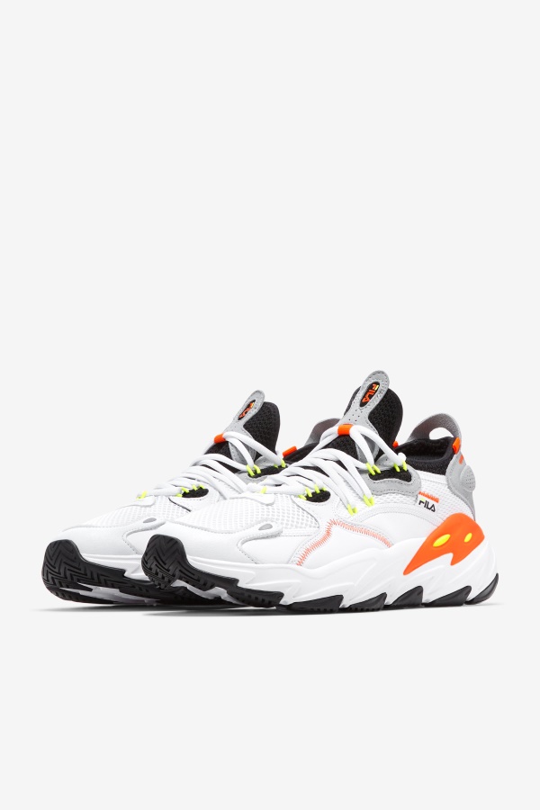 Ray Tacer Evo 2 Fila לגברים לבן/שחור/כתום
