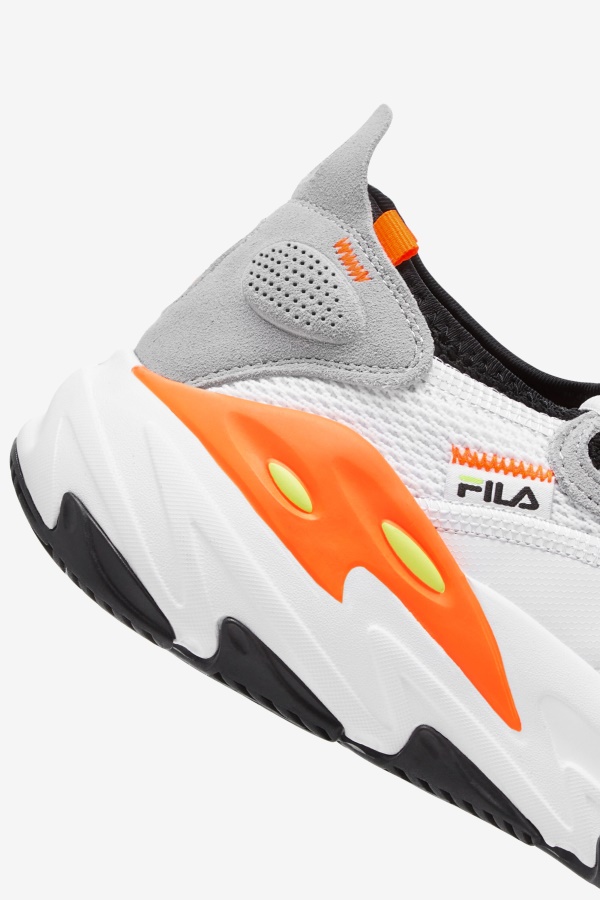 Ray Tacer Evo 2 Fila לגברים לבן/שחור/כתום