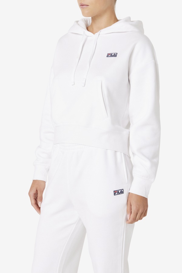 קפוצ\'ון מרינה לבן Fila
