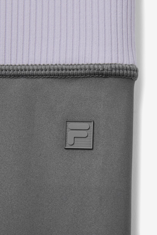 Forza 8\" Texture Bike Short Fila Gargoyle/Lavender Blue