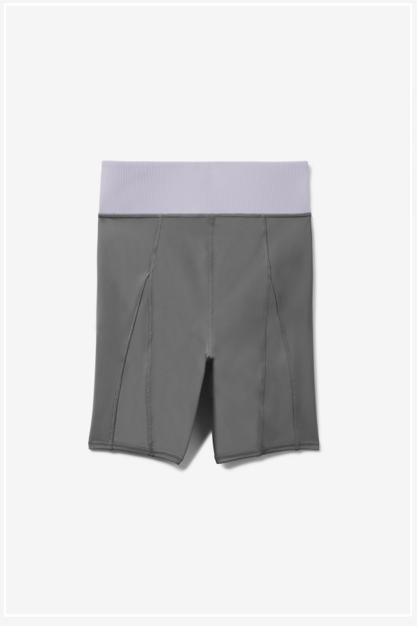 Forza 8\" Texture Bike Short Fila Gargoyle/Lavender Blue