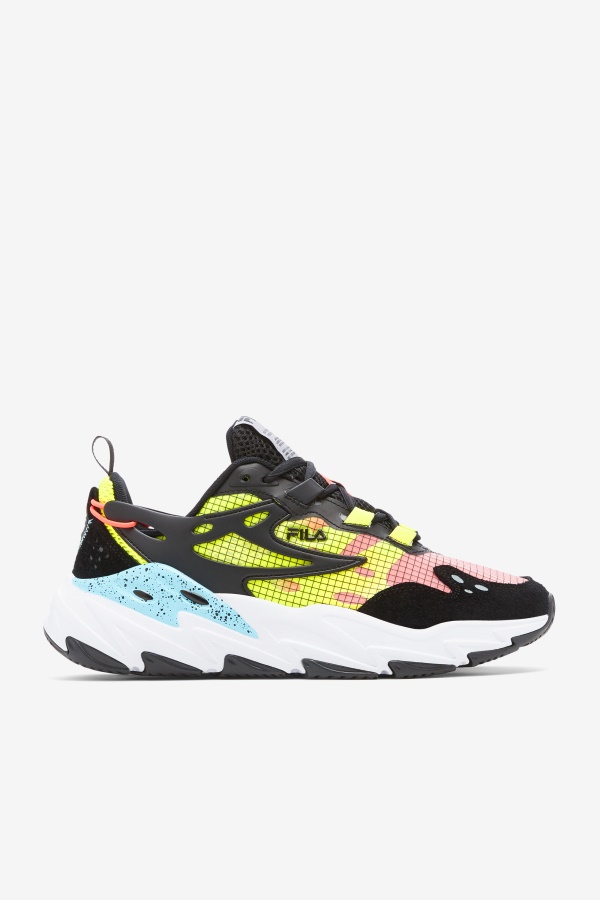 Fila שחור/לבן/צהוב לגברים של Ray Tracer Evo