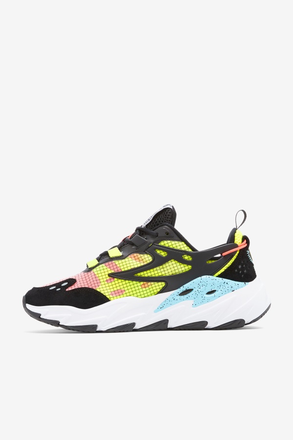 Fila שחור/לבן/צהוב לגברים של Ray Tracer Evo