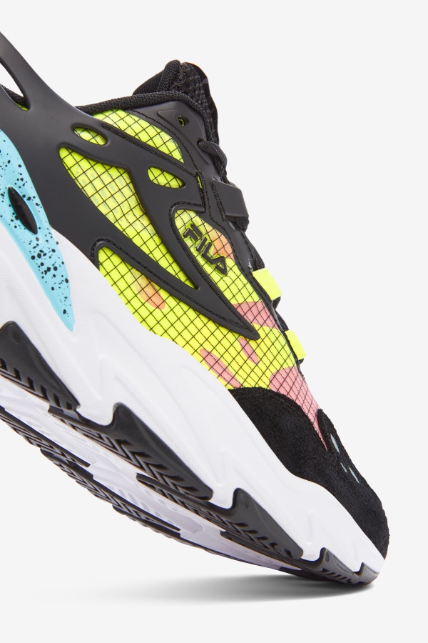 Fila שחור/לבן/צהוב לגברים של Ray Tracer Evo