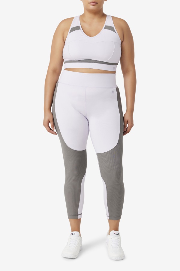 חזיית ספורט Fille Racerback מרופדת כחול לבנדר/גרגויל
