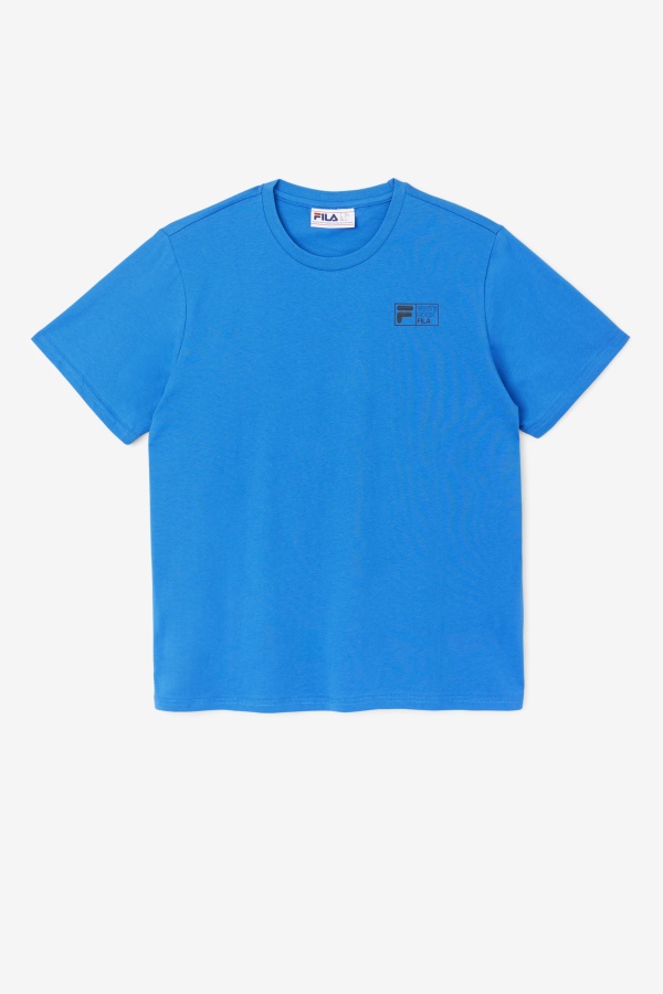 מסלול טי Fila כחול/לבן