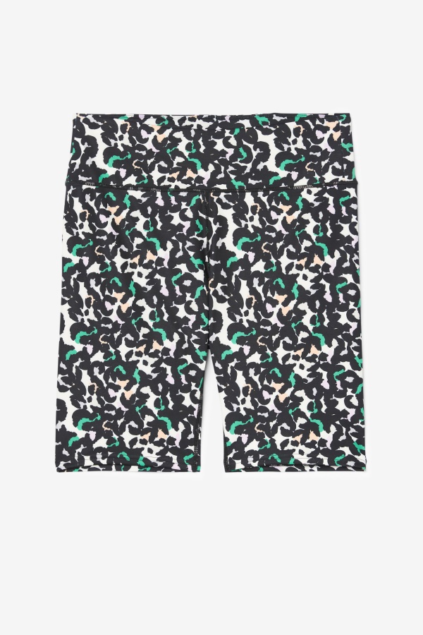 Black Animal Fila Forza 8" Bike Short