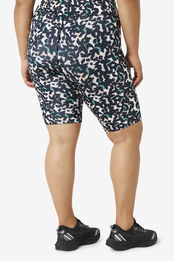 Black Animal Fila Forza 8\" Bike Short