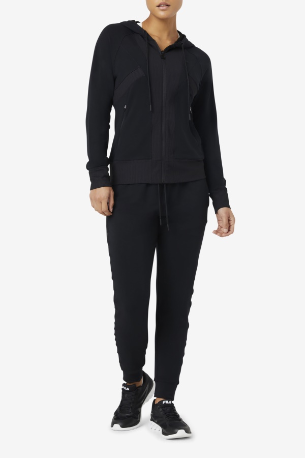 Fi-lux Texture Jogger שחור פילה