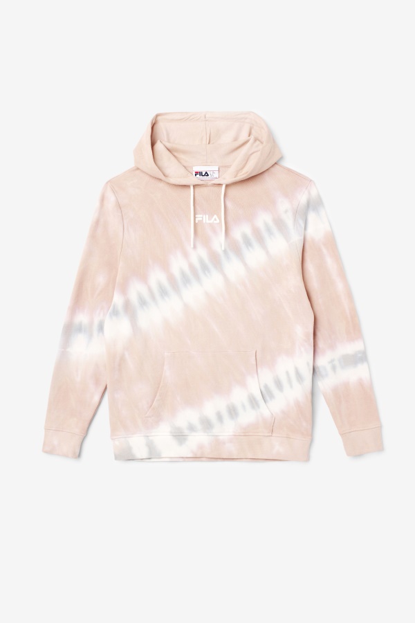 Hat Aerolynn Tie Dye Hoodie Gardenia/לבן/בלגי