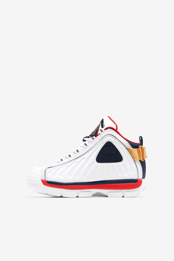 Little Kids\' Grant Hill 2 Game Break White/blues/red Fila