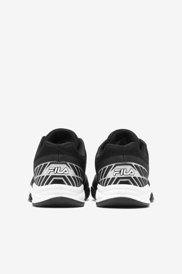 Axilus Jr Fila Kids שחור/לבן/כסף מתכתי
