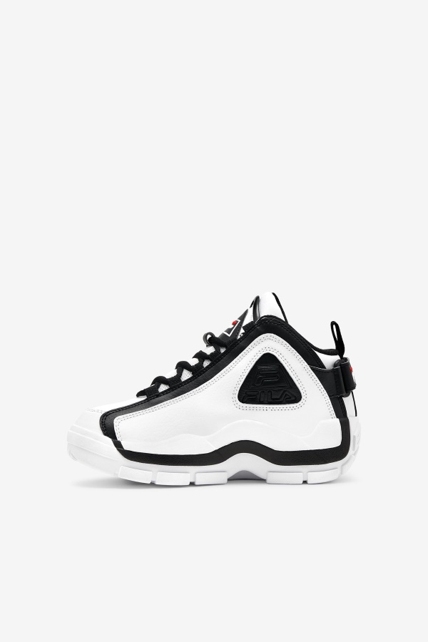 לבן/שחור/אדום Fila Big Kids\' Grant Hill 2