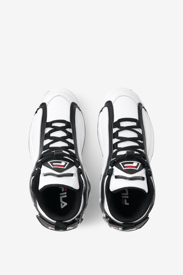 לבן/שחור/אדום Fila Big Kids\' Grant Hill 2