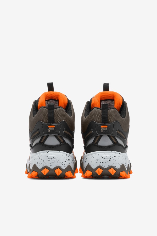 שחור/מז\'ור חום/כתום Fila Oakmont Tr Mid לגברים