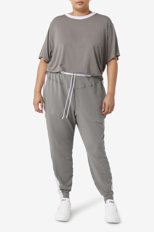Fi-lux מרקם Jogger Fila גרגויל/לבנדר כחול