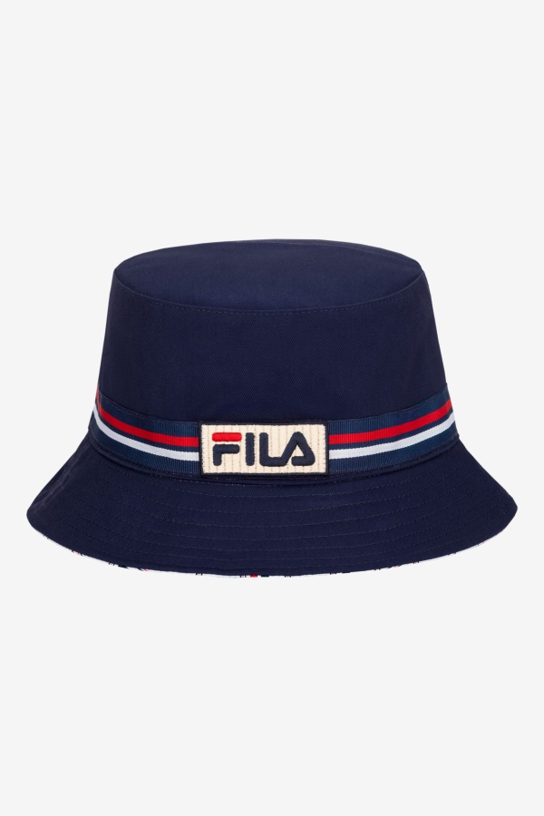 כובע דלי הפיך של Peacoat Fila