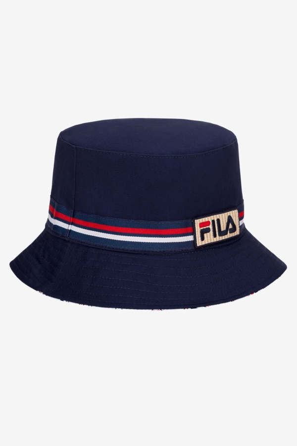 כובע דלי הפיך של Peacoat Fila