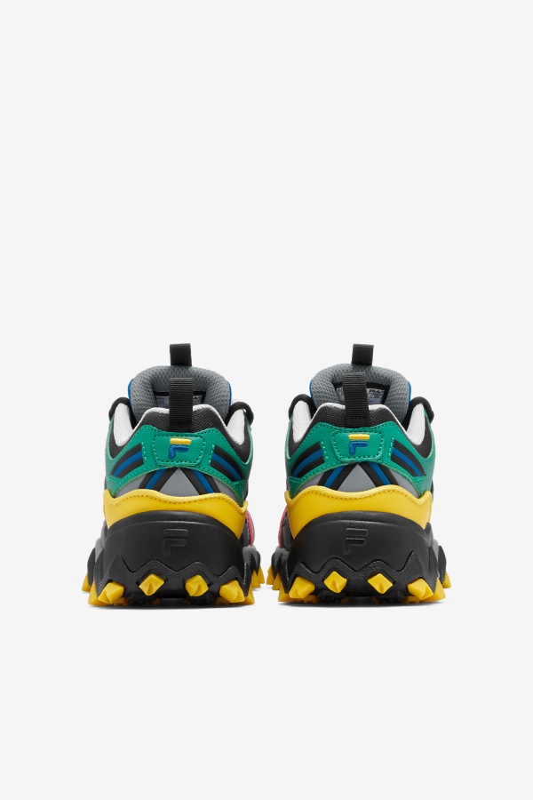 Fila Glacier אפור/מונומנט/שחור ילדים קטנים Oaktmont Tr