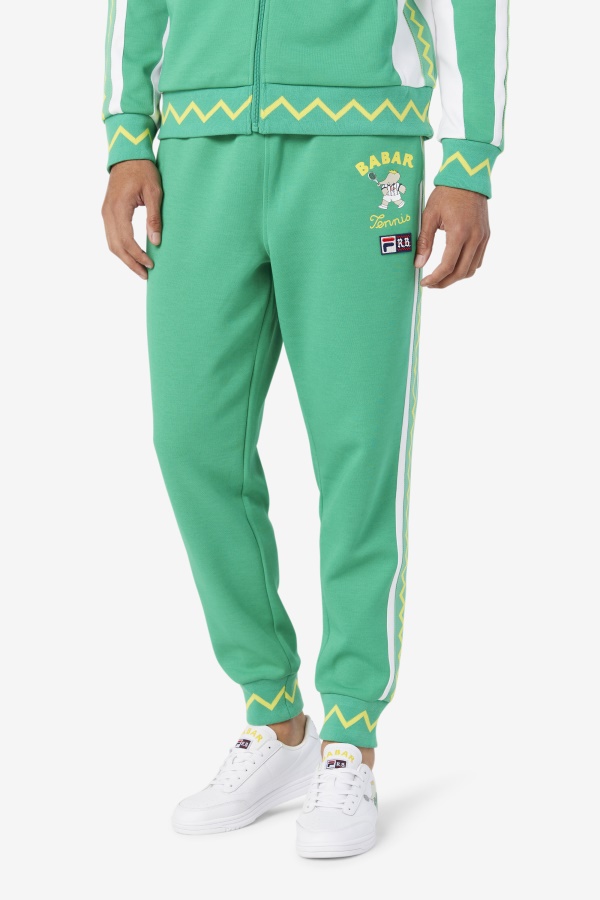 Fila Deep Mint/white Fila X Rb Babar Evertt Jogger