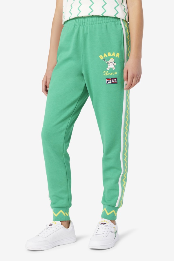 Fila Deep Mint/white Fila X Rb Babar Evertt Jogger