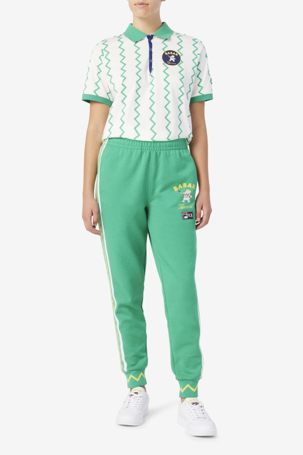 Fila Deep Mint/white Fila X Rb Babar Evertt Jogger