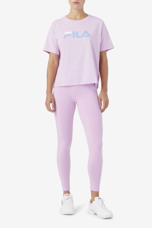 סחלב/כחול/לבן Elora Legging Fila