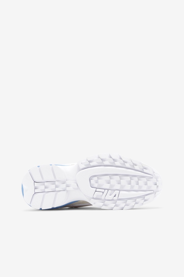 לבן/דמדומים כחול/יסמין ירוק Fila Disruptor נשים 2 Exp
