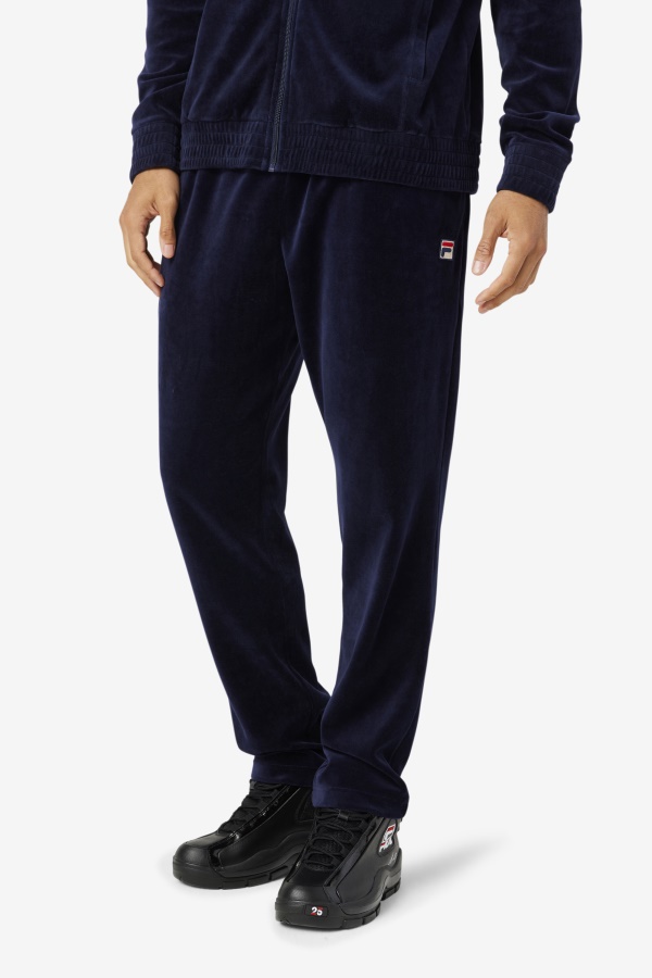 מכנס קטיפה O-fit Fila נייבי/gardenia/אדום