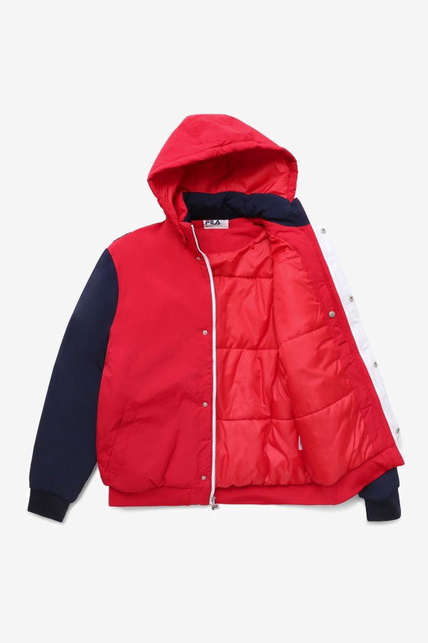 ג\'קט Fila P1 Fila Tech אדום/פול/לבן