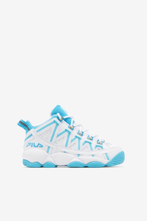 Fila White/bluefish Stackhouse לילדים