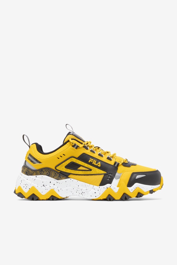 Fila Men's Oakmont Tr לימון/שחור/לבן